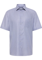 MODERN FIT Overhemd in middenblauw gedrukt