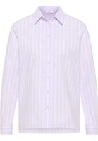Oxford Shirt Blouse in orchid striped