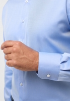 MODERN FIT Cover Shirt in blue plain