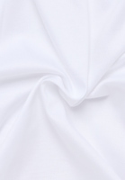 SLIM FIT Jersey Shirt in weiß unifarben