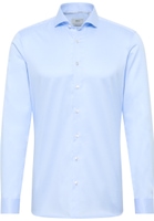 SUPER SLIM Luxury Shirt in light blue plain