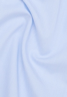 Blouse-chemisier bleu clair rayé