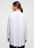 shirt-blouse in lavender striped