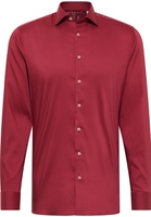 SLIM FIT Performance Shirt in red plain