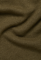 Gebreide pullover in groen vlakte