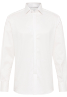MODERN FIT Luxury Shirt in champagnekleurig vlakte