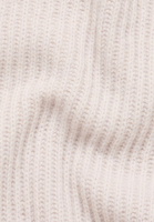 Gebreide pullover in beige vlakte