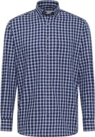 MODERN FIT Shirt in navy checkered