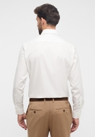 MODERN FIT Cover Shirt in beige plain