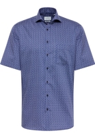 MODERN FIT Shirt in navy printed