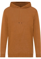 Pull en tricot orange uni