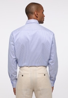 COMFORT FIT Overhemd in koningsblauw gestreept