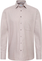 COMFORT FIT Shirt in sand structured