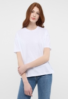 Shirt in off-white gedrukt