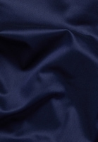 MODERN FIT Luxury Shirt in dunkelblau unifarben