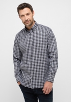 COMFORT FIT Shirt in anthracite checkered