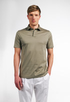 SLIM FIT Jersey Shirt in green plain