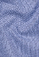 MODERN FIT Hemd in blau strukturiert