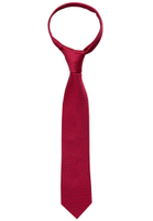 Tie in red structured
