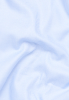 COMFORT FIT Hemd in hellblau strukturiert