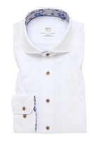 MODERN FIT Soft Luxury Shirt blanc uni