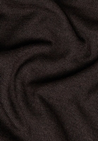 Strick Pullover in dunkelbraun unifarben