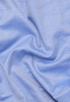 COMFORT FIT Hemd in himmelblau strukturiert