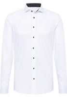 SLIM FIT Hemd in weiß unifarben