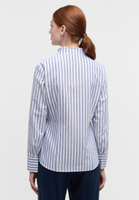 Oxford Shirt Blouse in navy striped