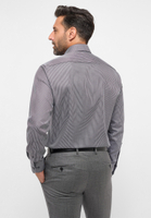 MODERN FIT Shirt in anthracite striped