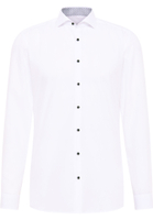 SUPER SLIM Original Shirt in weiß unifarben