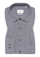 COMFORT FIT Shirt in silver checkered