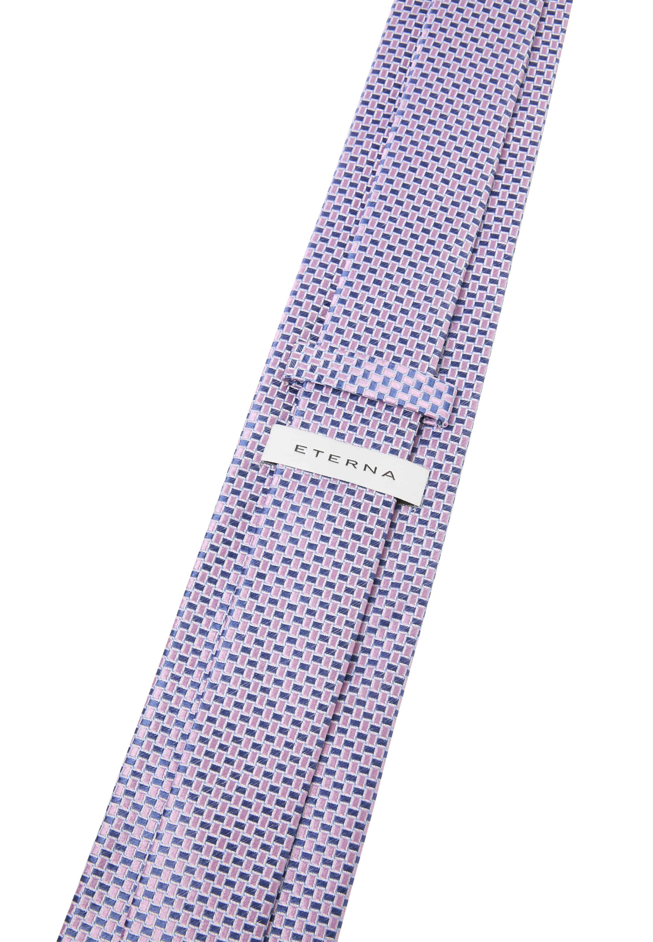 Krawatte in rosa strukturiert