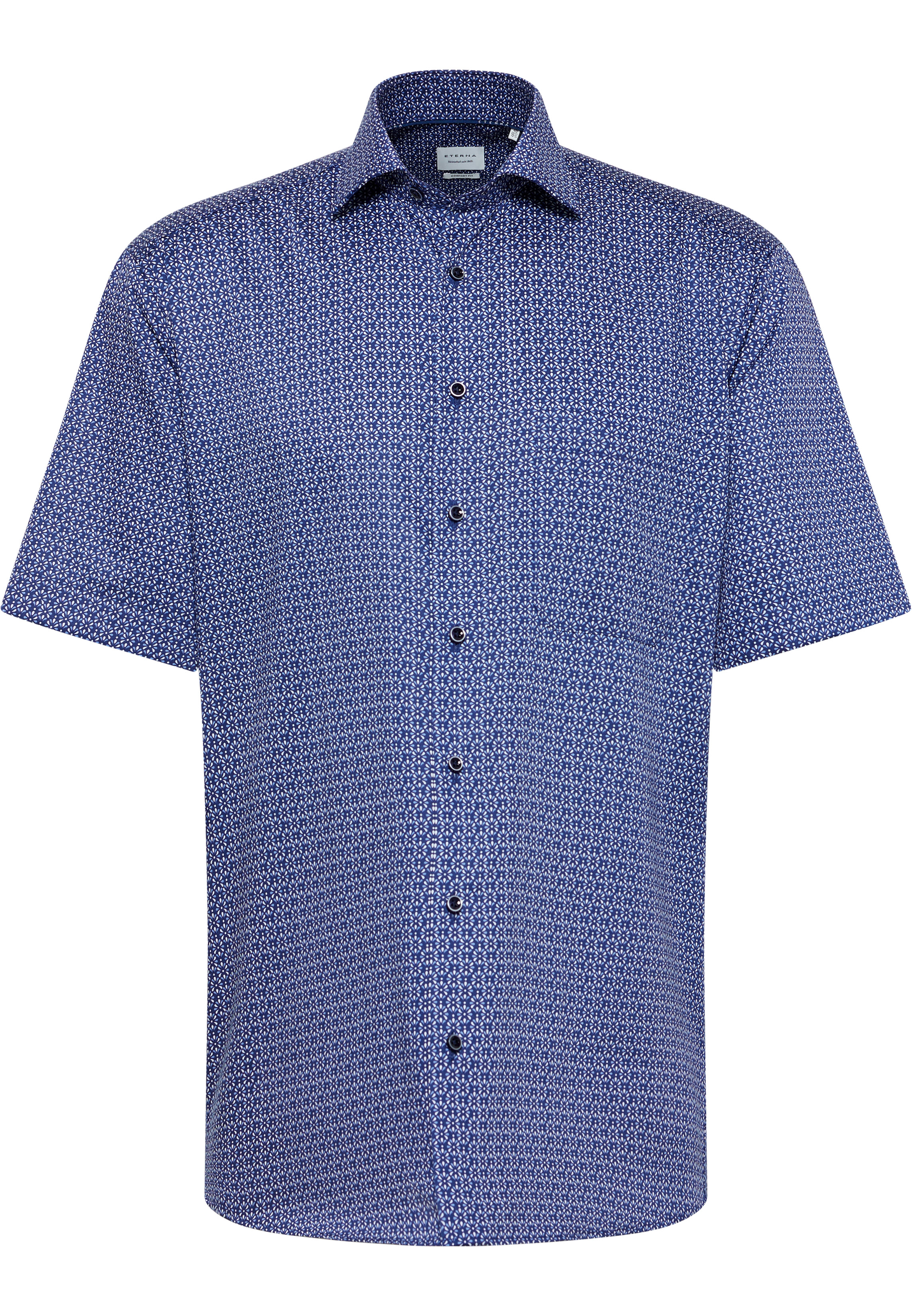 COMFORT FIT Shirt in navy printed