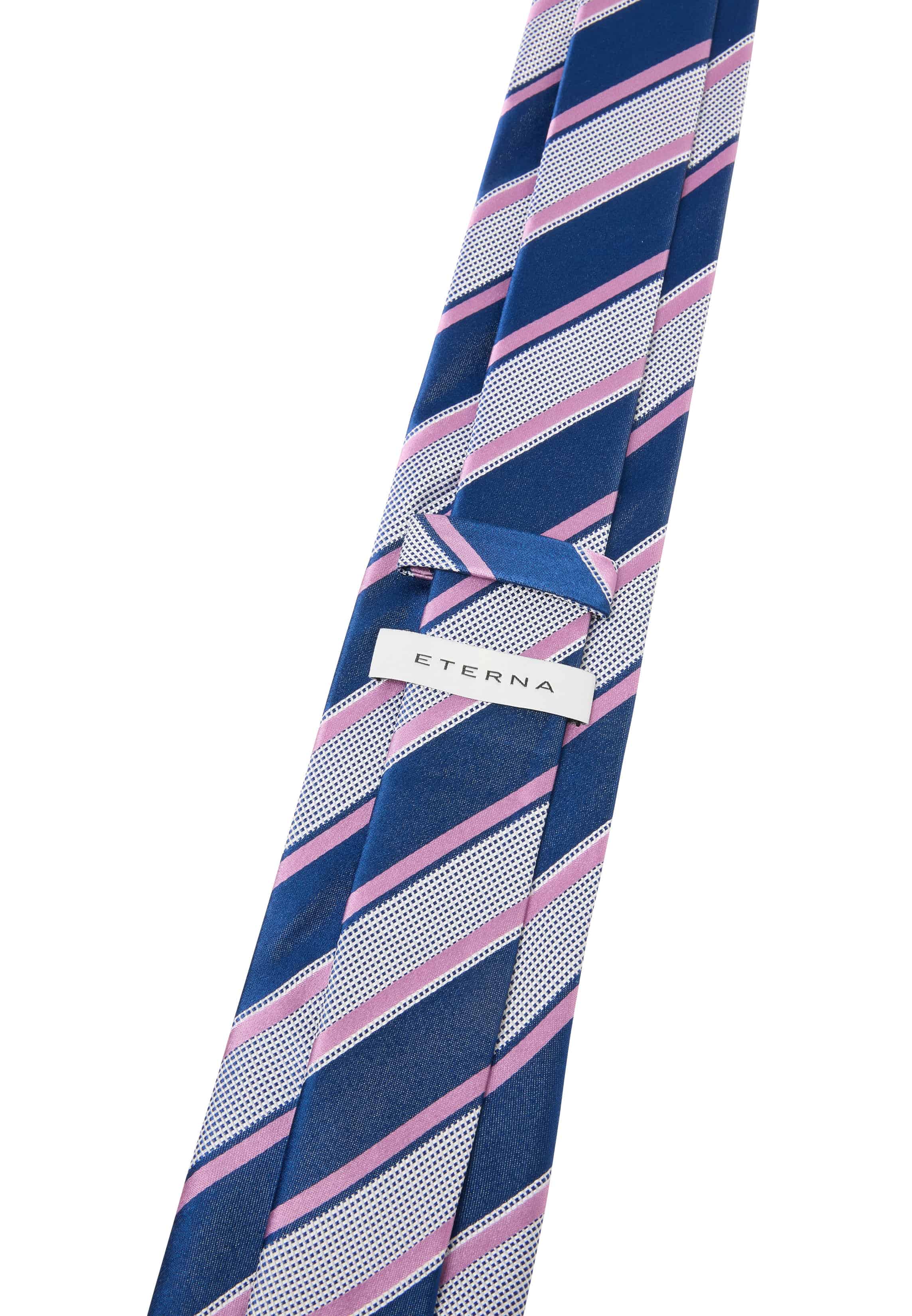 Krawatte in rosa gestreift