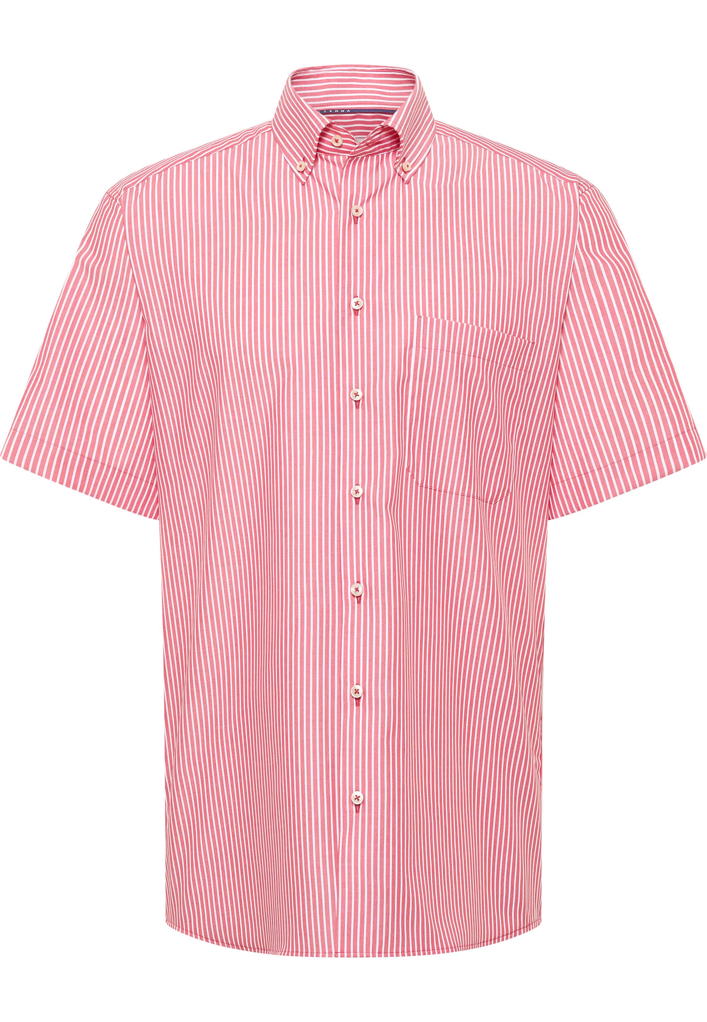 COMFORT FIT Shirt in red striped