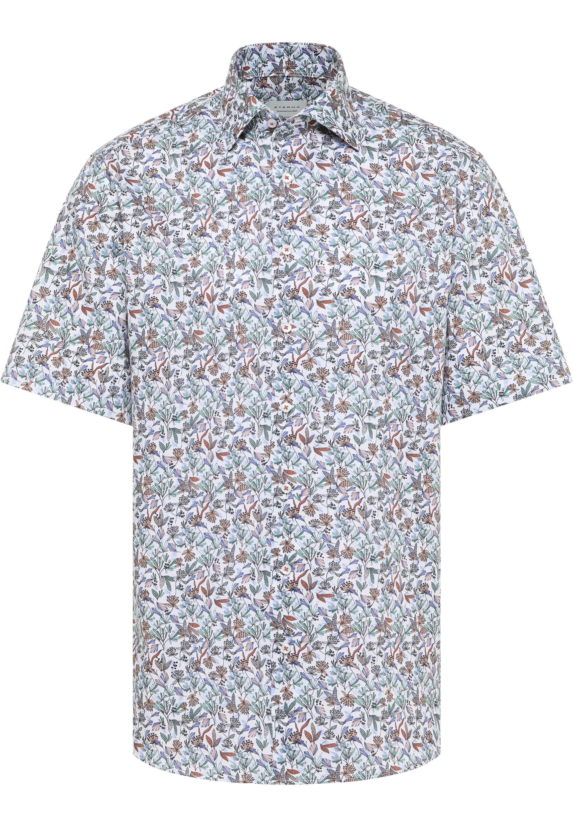 MODERN FIT Overhemd in zalm gedrukt