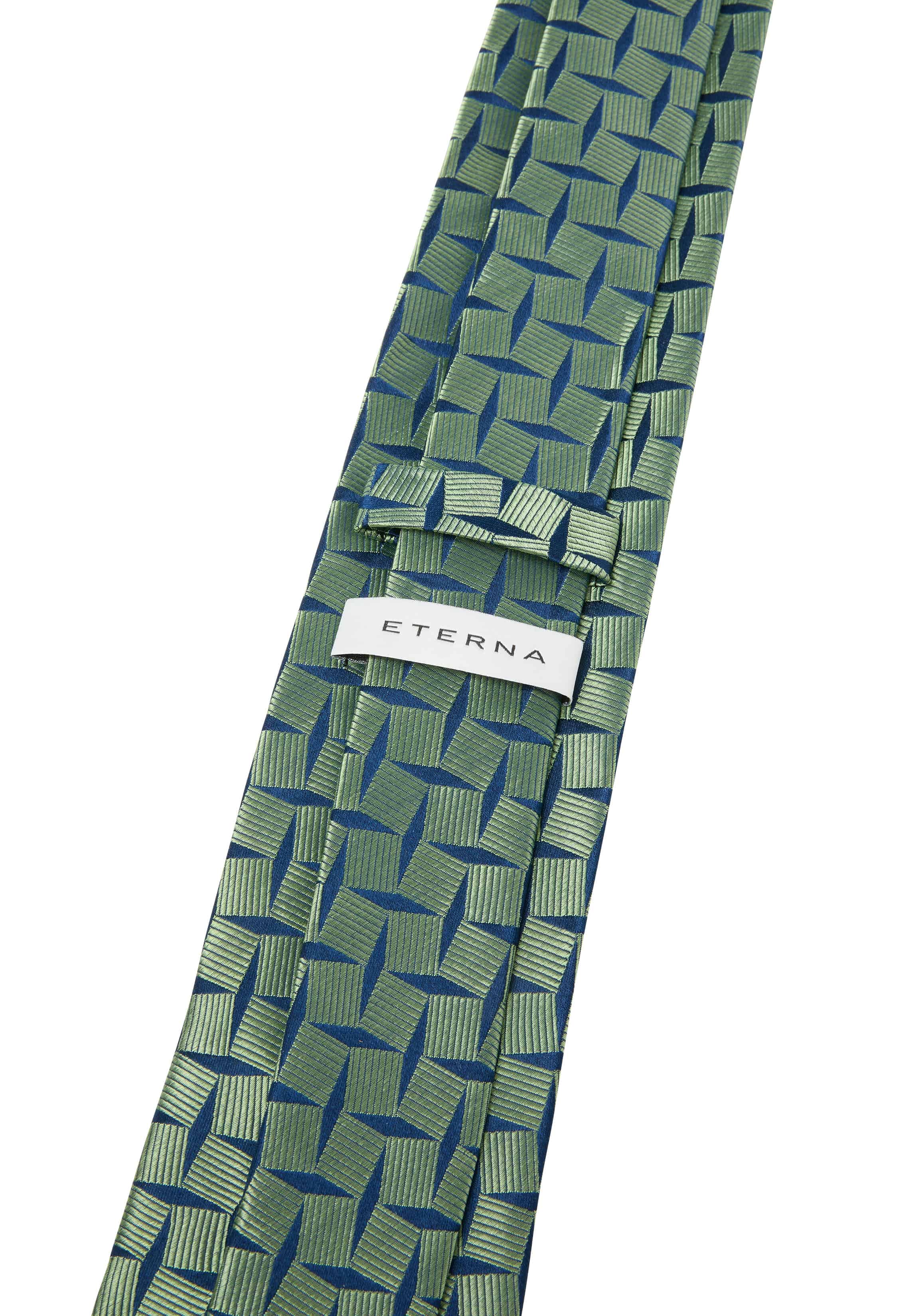 Tie in lime green structured