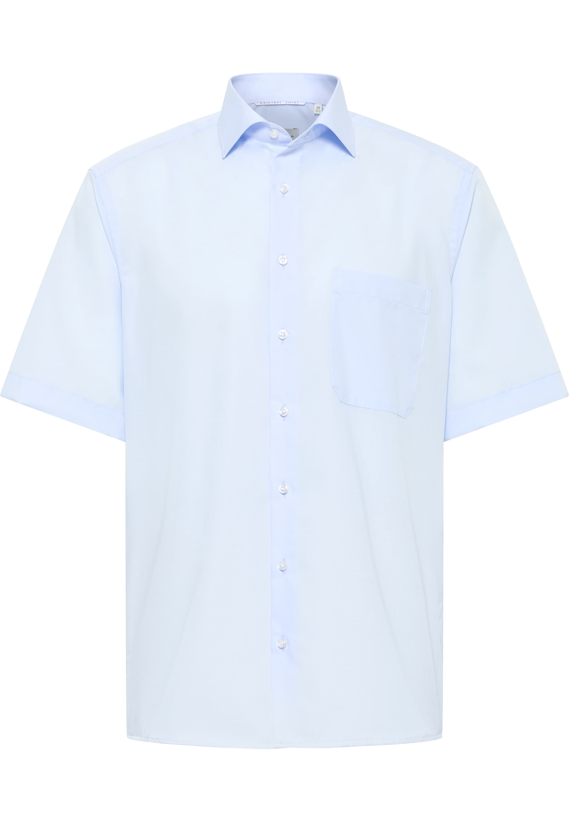 COMFORT FIT Original Shirt in lyseblå vlakte