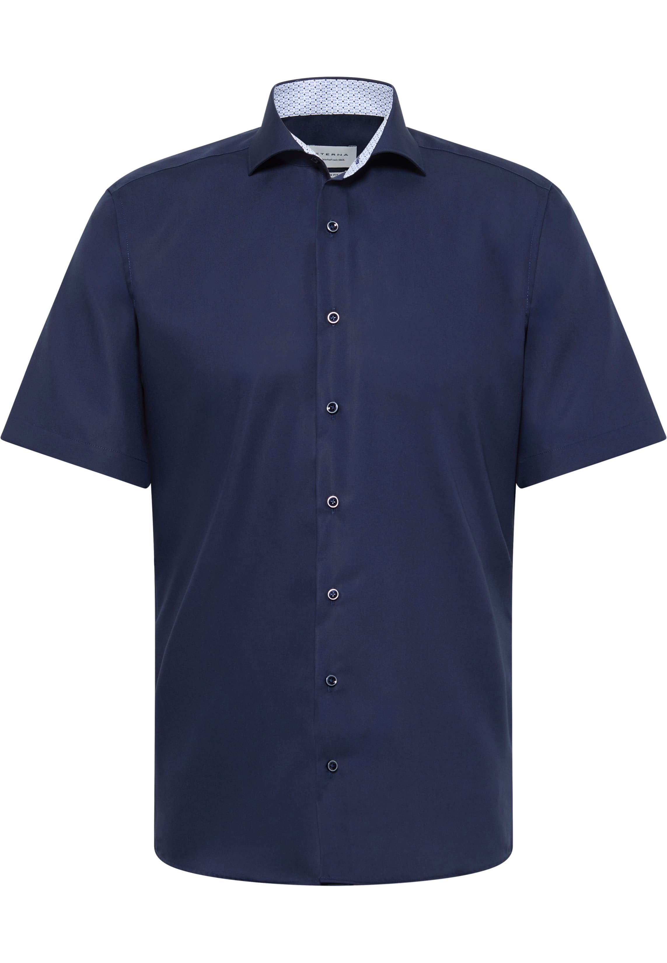 SLIM FIT Original Shirt Bleu marine uni