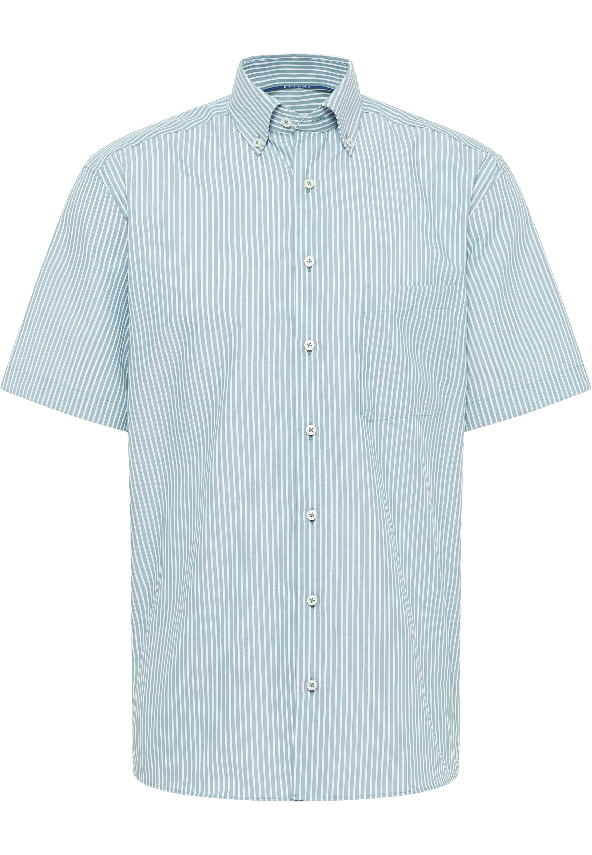 COMFORT FIT Shirt in green striped