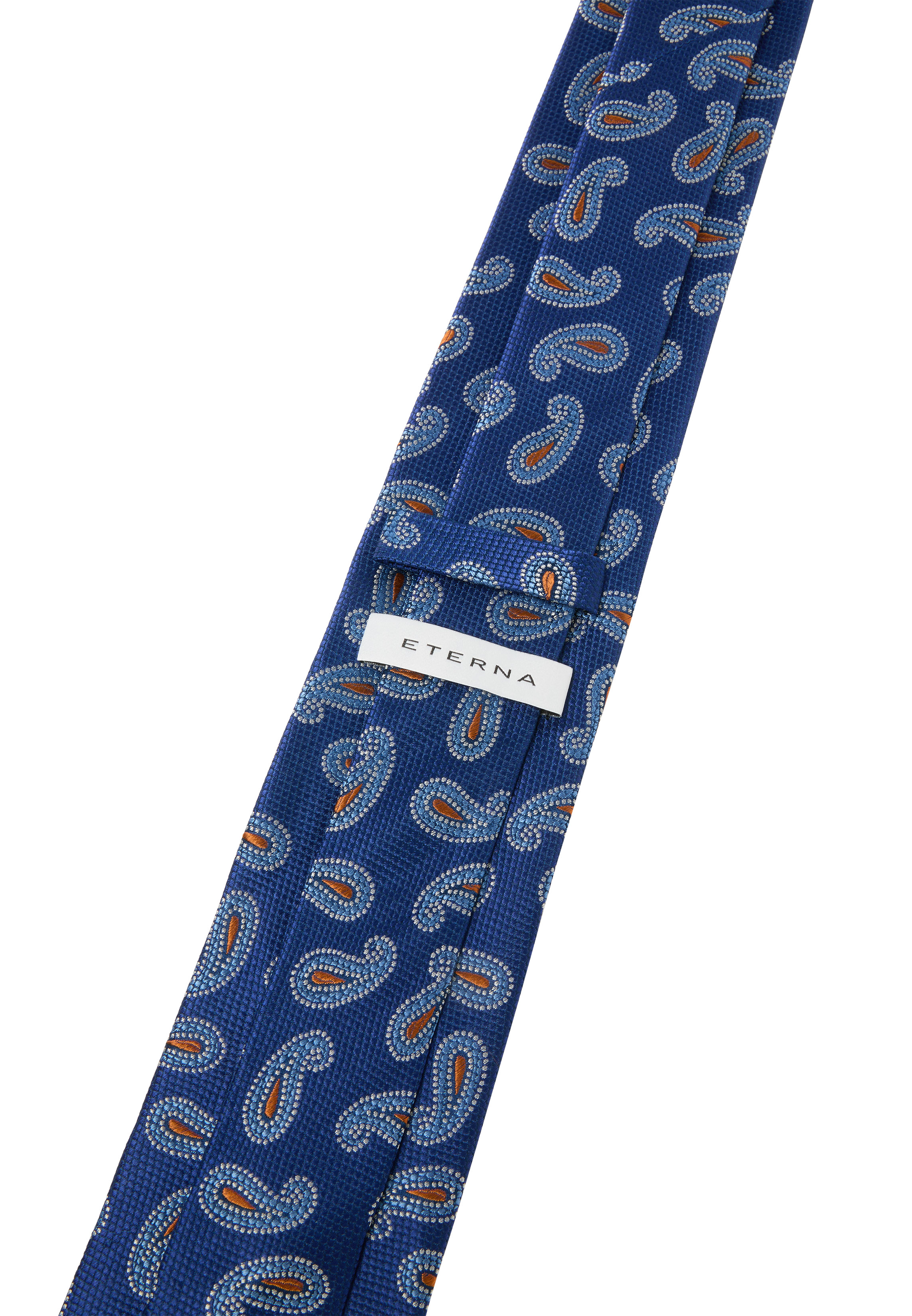 Tie in mandarin patterned