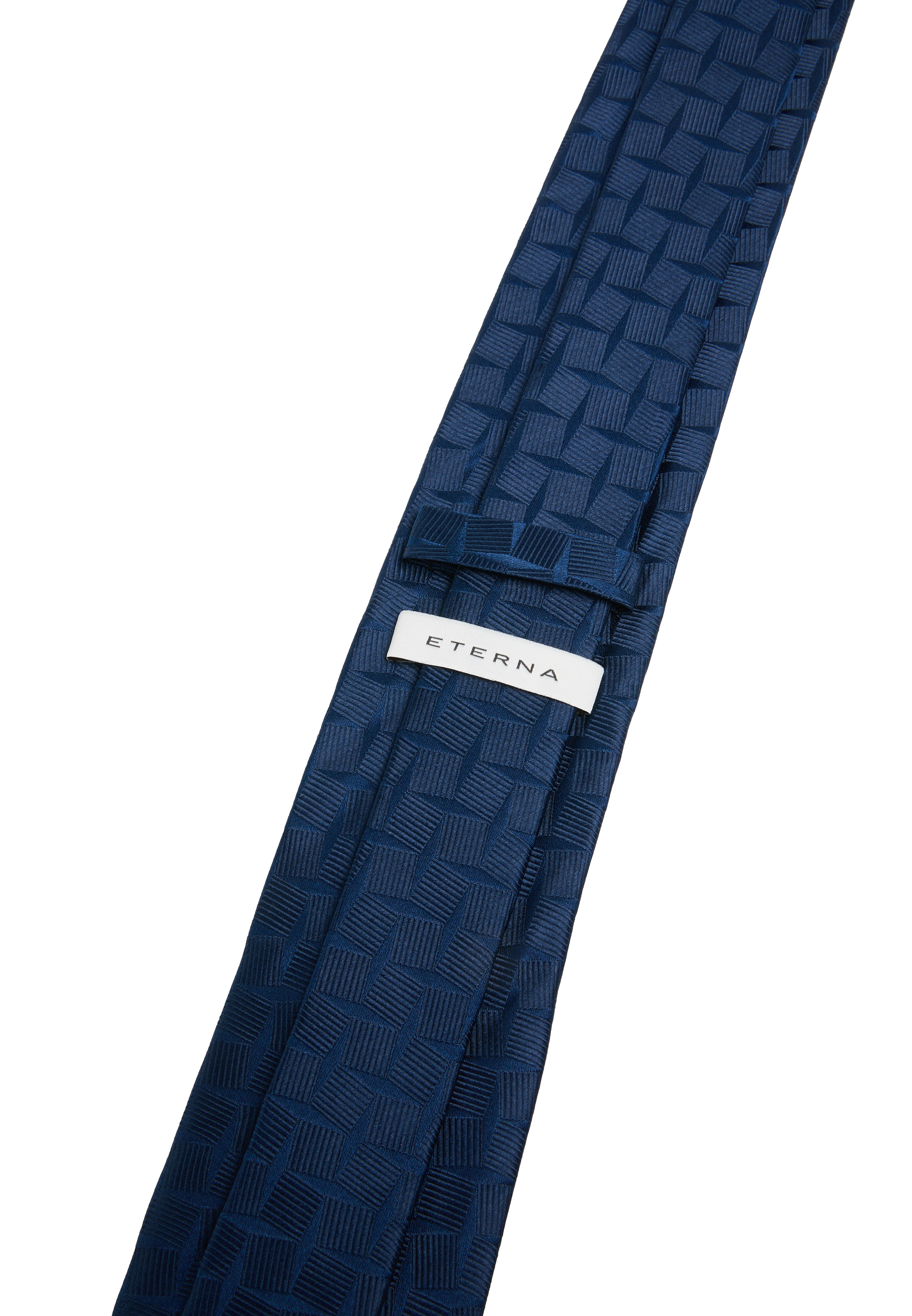 Cravate Bleu marine structuré