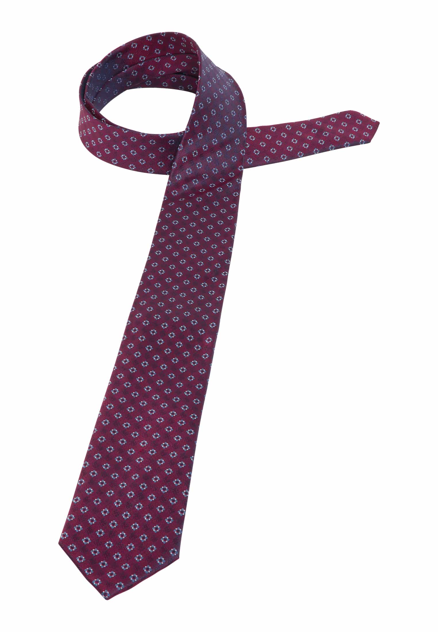 Krawatte in berry gemustert | berry | 142 | 1AC01899-05-72-142