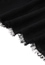 Schal in schwarz unifarben