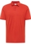 MODERN FIT Poloshirt in rot unifarben
