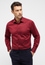 COMFORT FIT Luxury Shirt in rubinrot unifarben