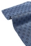 Pocket square in blue structured