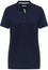 Polo shirt in navy plain