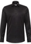 SLIM FIT Luxury Shirt in schwarz unifarben